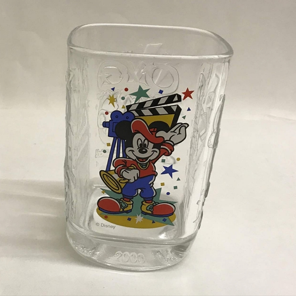 Disney World Studios Drinking Glass Celebration Movie Director Mickey